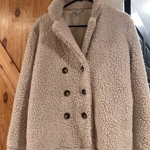 Teddy jacket size small